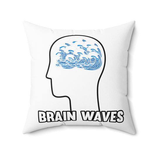 Novelty Neurobiology Neurophysiology Neurology Neurologist Physician Practitioner Spun Polyester Square Pillow