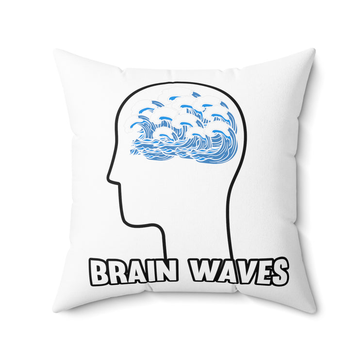 Novelty Neurobiology Neurophysiology Neurology Neurologist Physician Practitioner Spun Polyester Square Pillow