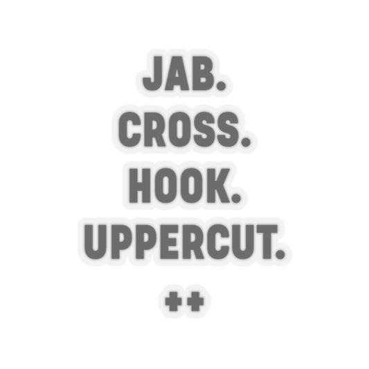 Jab Cross Hook Uppercut Boxing Shirt | Boxer Shirt | Exercise Clothing | Marathon Shirt | Workout Clothes | Funny Workout Shirt Kiss-Cut