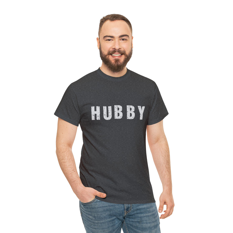 Shirt Funny Hubby Honeymoon Marriage Adventure Spouse Travel T-Shirt Unisex Heavy Cotton Tee