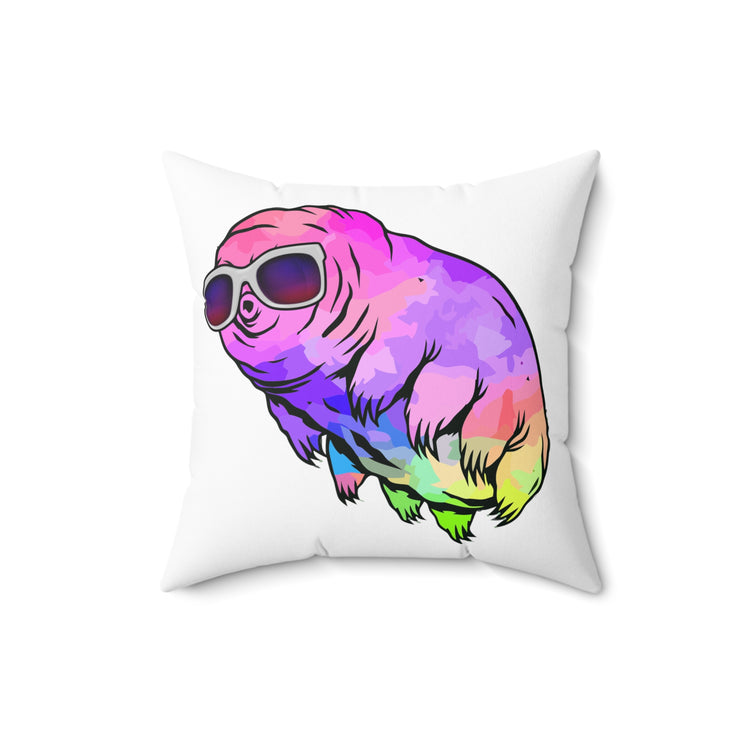 Humorous Microbiologist Biologist Biochemistry  Biochemist Bacteriology Spun Polyester Square Pillow