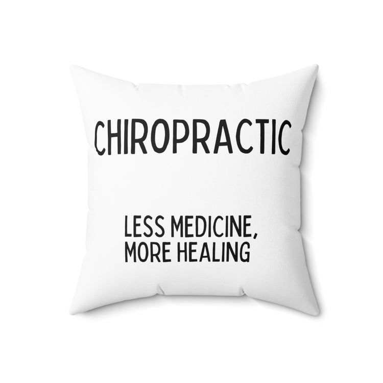 Humorous Bone Therapist Orthopedist Orthopedic Clinician Spun Polyester Square Pillow