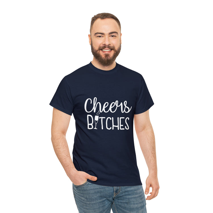 Shirt Funny Future MRS Cheers Bitches Bridal Entourage love party T-Shirt Unisex Heavy Cotton Tee