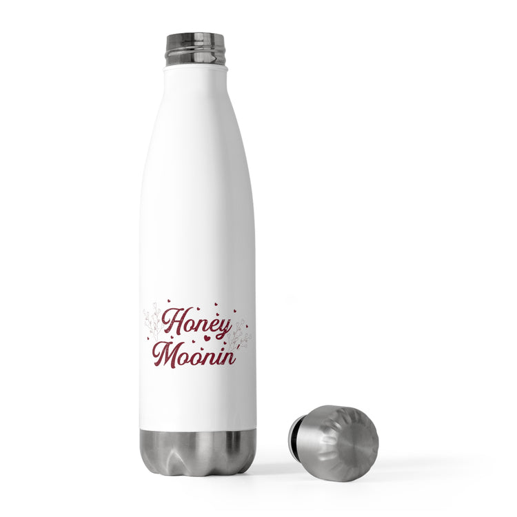 Novelty Honeymoon Newlywed Marriage Nuptials Events Romance Humorous Matrimony Newlyweds Vacations Fun 20oz Insulated Bottle