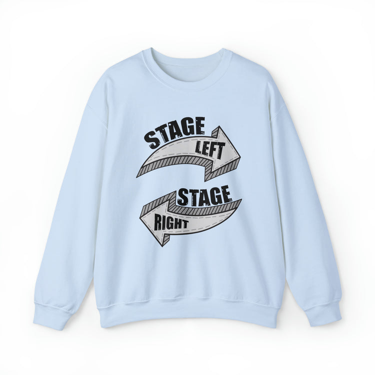 Novelty Dramatic Arts Actors Mockery Statements Gag Unisex Crewneck Sweatshirt