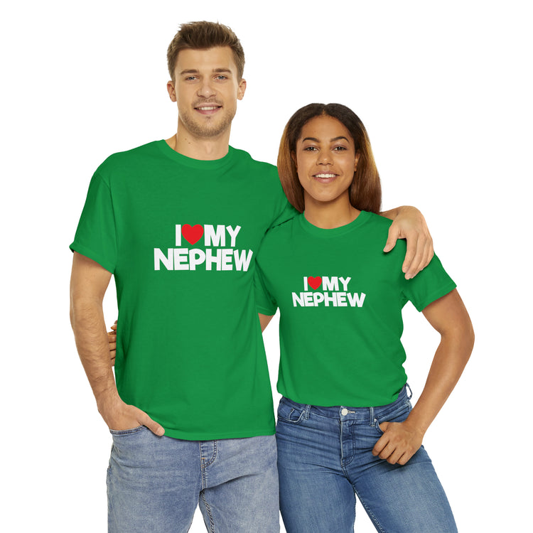 Shirt Funny Loving My Grandnephew Aunts Saying Nephew Meaningful Gift Love Family Pride T-Shirt Unisex Heavy Cotton Tee