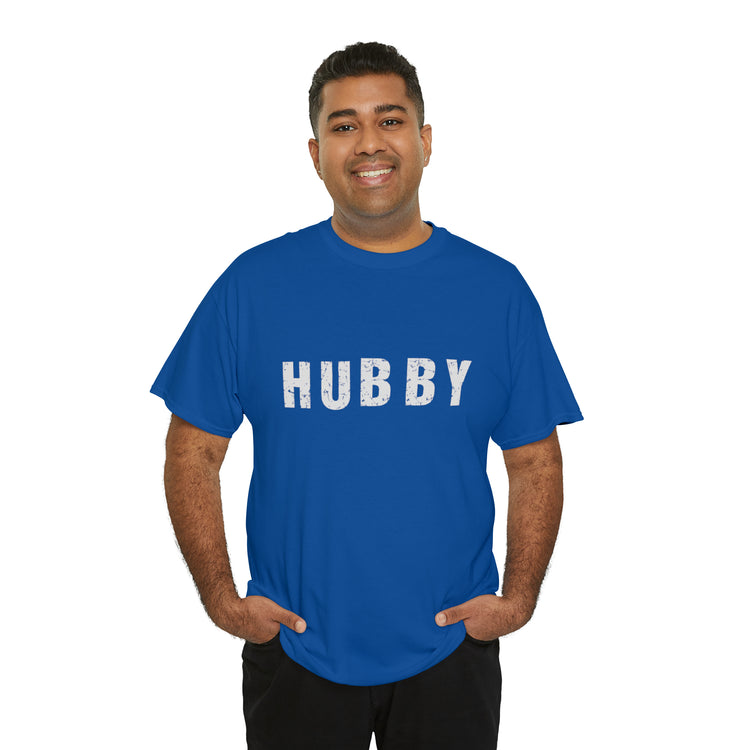 Shirt Funny Hubby Honeymoon Marriage Adventure Spouse Travel T-Shirt Unisex Heavy Cotton Tee