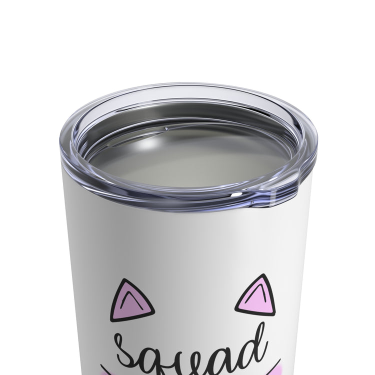 Squad Cat Bachelorette Team Bride Shirt Bridal Party Shower Gift Bridesmaid Shirts Tumbler 10oz