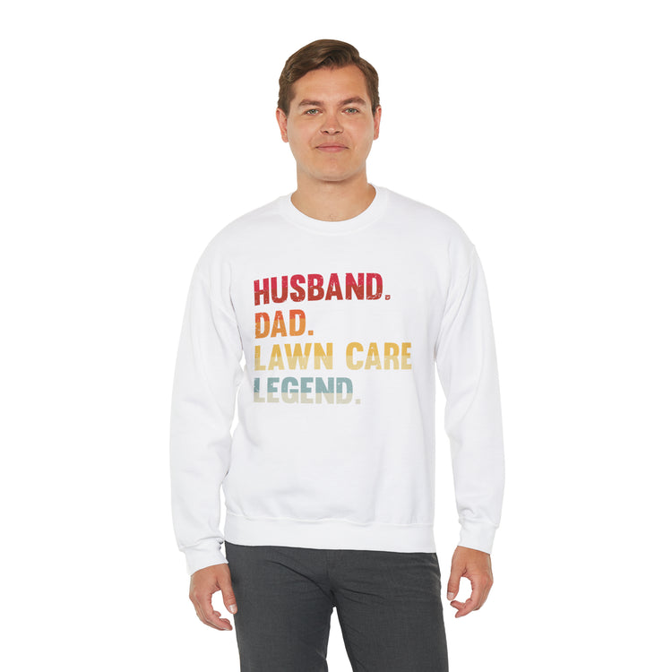 Hilarious Grass Cutting Lawn Mover Lawnmower Enthusiast Unisex Crewneck Sweatshirt