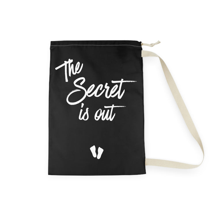 The Secret Is Out Tank Top Maternity Clothes Laundry Bag