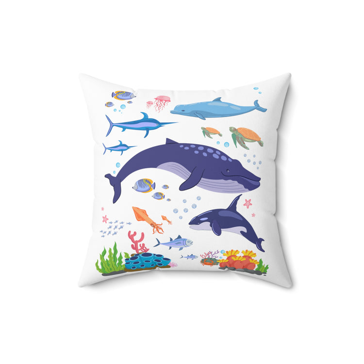 Inspirational Environmentalists Biologists Illustration Gags Motivational Conservationist Spun Polyester Square Pillow