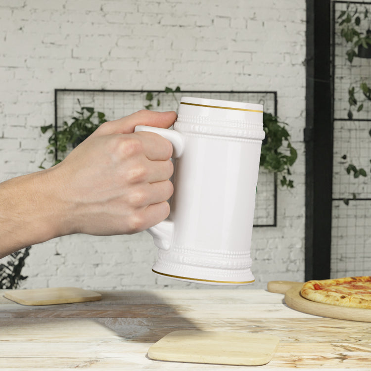 lucky shamrock Beer Stein Mug