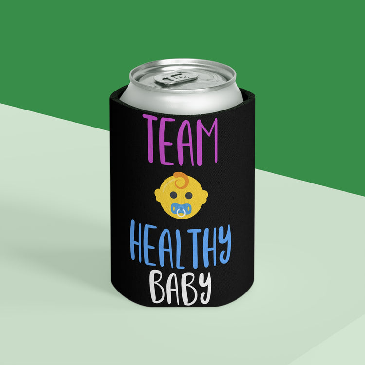 Team Healthy Baby Gender Reveal Can Cooler