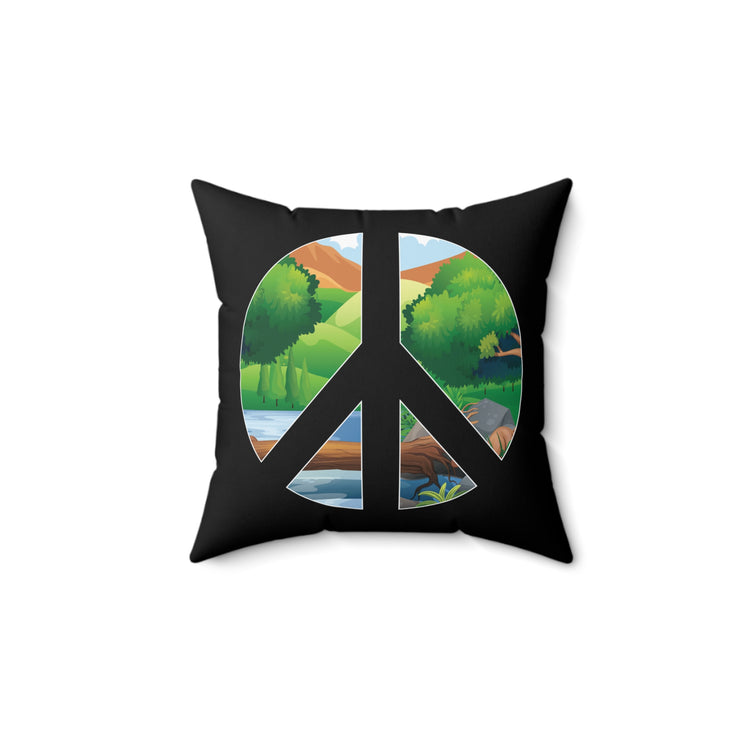 Inspirational Environmentalist Conservationist  Motivational Botanists Agriculturalist Graphic Spun Polyester Square Pillow