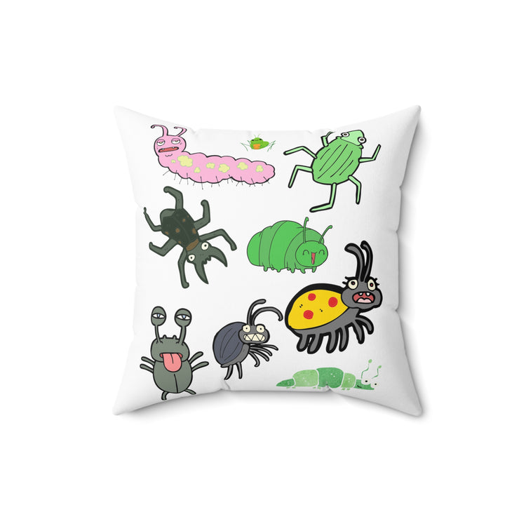 Hilarious Entomologist Medical Examiner Biologist Enthusiast Spun Polyester Square Pillow