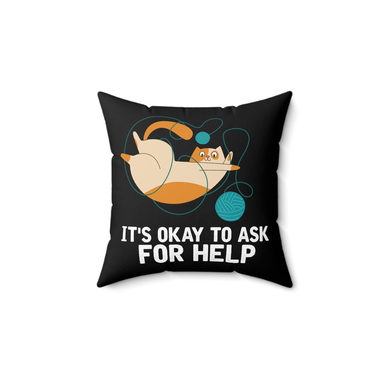 Motivational Speakers Empowering Illustration Statements Encouragements Uplifting Spun Polyester Square Pillow