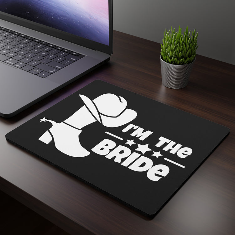 I'm The Bride | Last Ride Before She's A Bride Nashville Future Mrs Bridesmaid Proposal Rectangular Mouse Pad