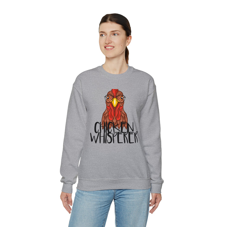 Humorous Artistic Students Teachers Gift Teacher & Unicorn Art Unisex Crewneck Sweatshirt