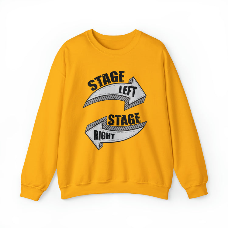 Novelty Dramatic Arts Actors Mockery Statements Gag Unisex Crewneck Sweatshirt