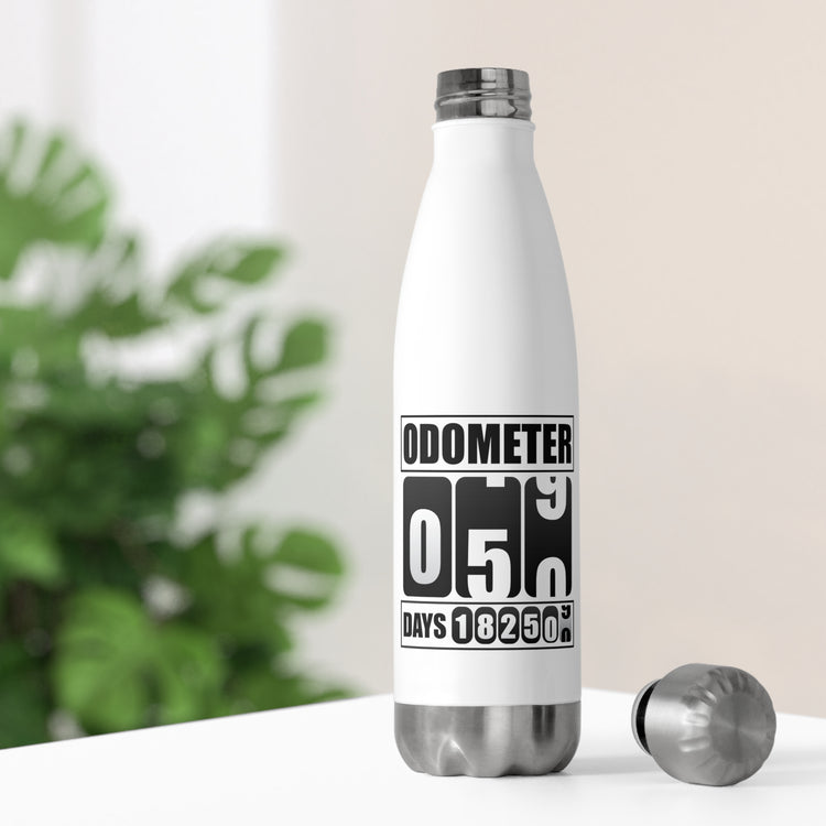 Humorous Oldometer 50 Years Old Celebrants Tee Shirt Gifts | Hilarious Celebrater Sayings Pun Men Women T Shirt 20oz Insulated Bottle