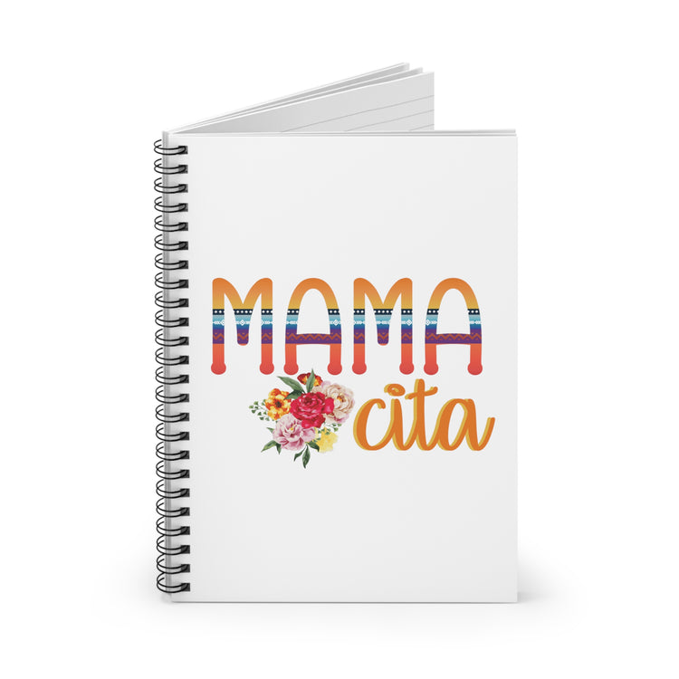 Mama Cita Cinco De Mayo Festival Spiral Notebook - Ruled Line