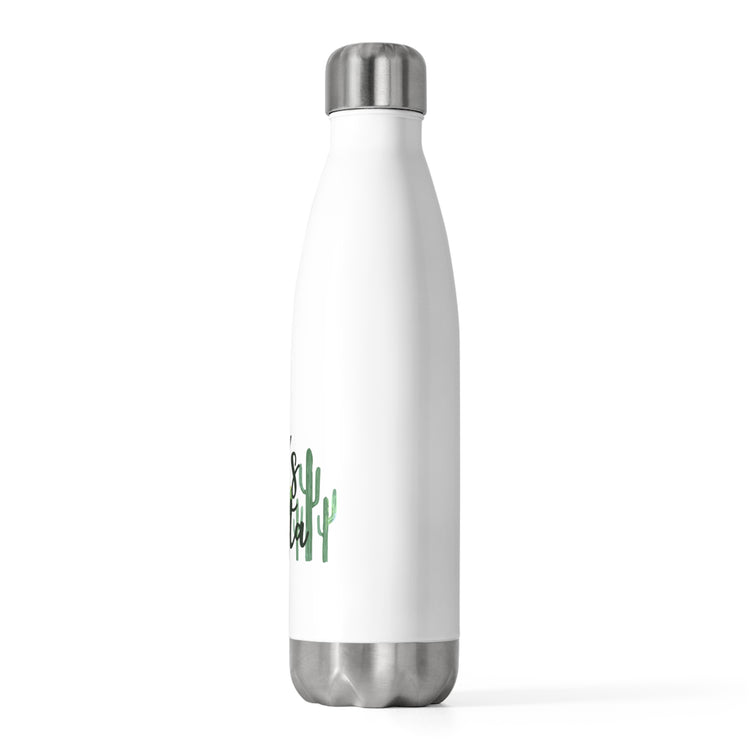 Funny Engagement Vacations Cactus Sarcastic Mexico Wedding Hilarious Saying Party Bridal Spanish Bride 20oz Insulated Bottle