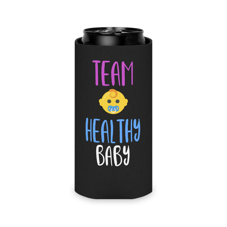 Team Healthy Baby Gender Reveal Can Cooler