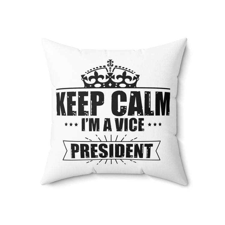 Hilarious Flaunting Designations Retro Ostentation Introverted Joking Spun Polyester Square Pillow