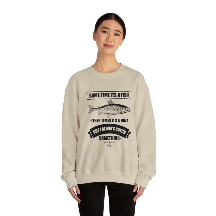 Novelty Fisherman Lake Fishermen  Gift Fishing Catching Unisex Crewneck Sweatshirt