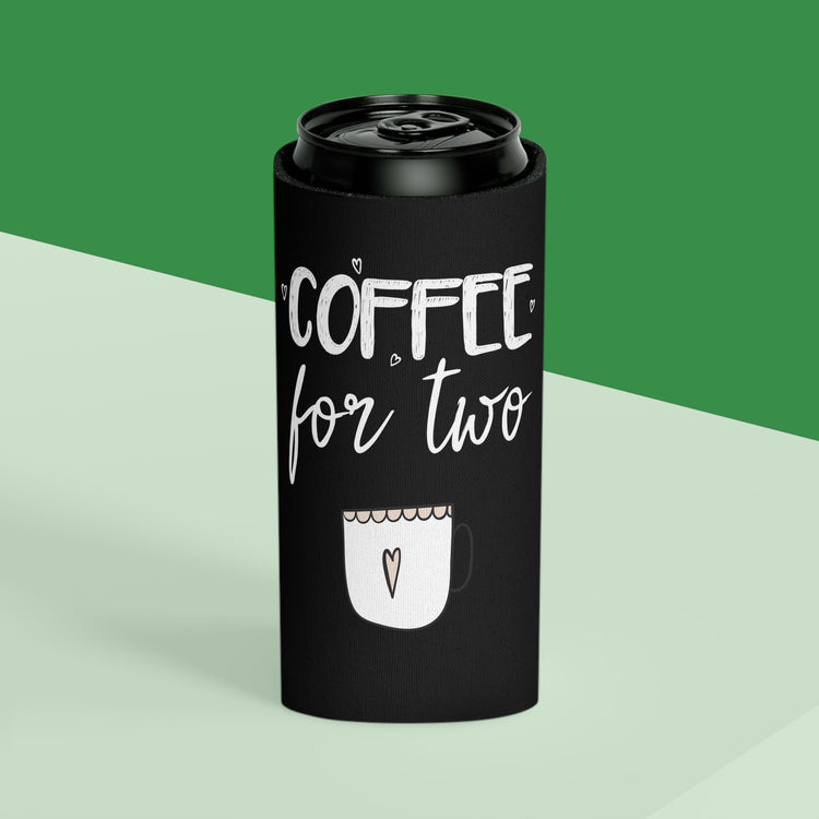 Coffee For Two Baby Bump Future Mom Can Cooler