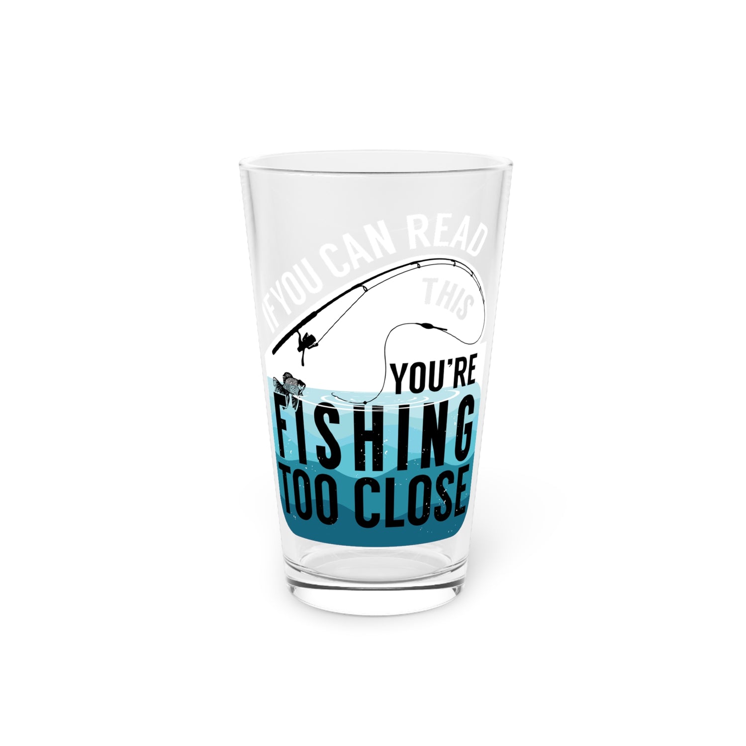 Funny Beer Glass | Oh Look, Its F this SH o'clock | 16oz Pint Glass