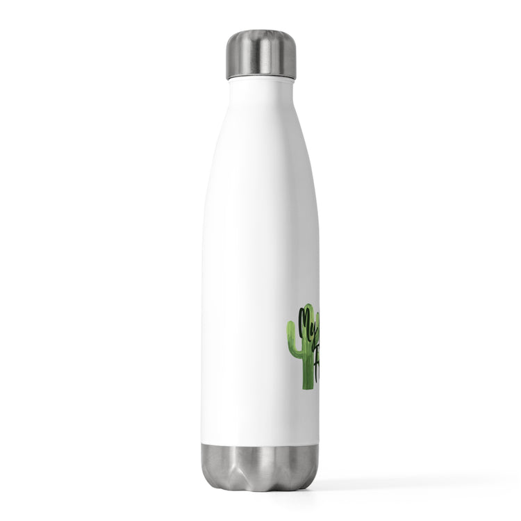 Funny Engagement Vacations Cactus Sarcastic Mexico Wedding  Hilarious Mexican Engagement Entourages Mockery 20oz Insulated Bottle