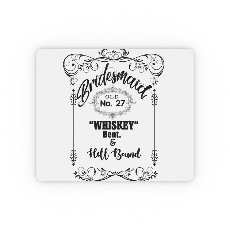 Funny Bridal Drinking Bachelorettes Statements Wedding Rectangular Mouse Pad