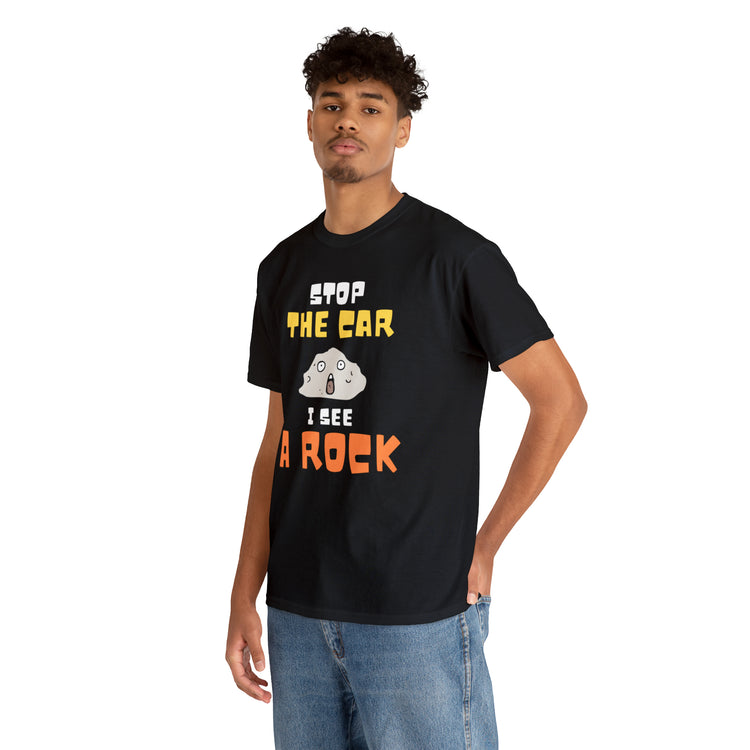 Shirt Funny Seeing Rocks Collectors Appreciation Mineralogy Geology T-Shirt Unisex Heavy Cotton Tee