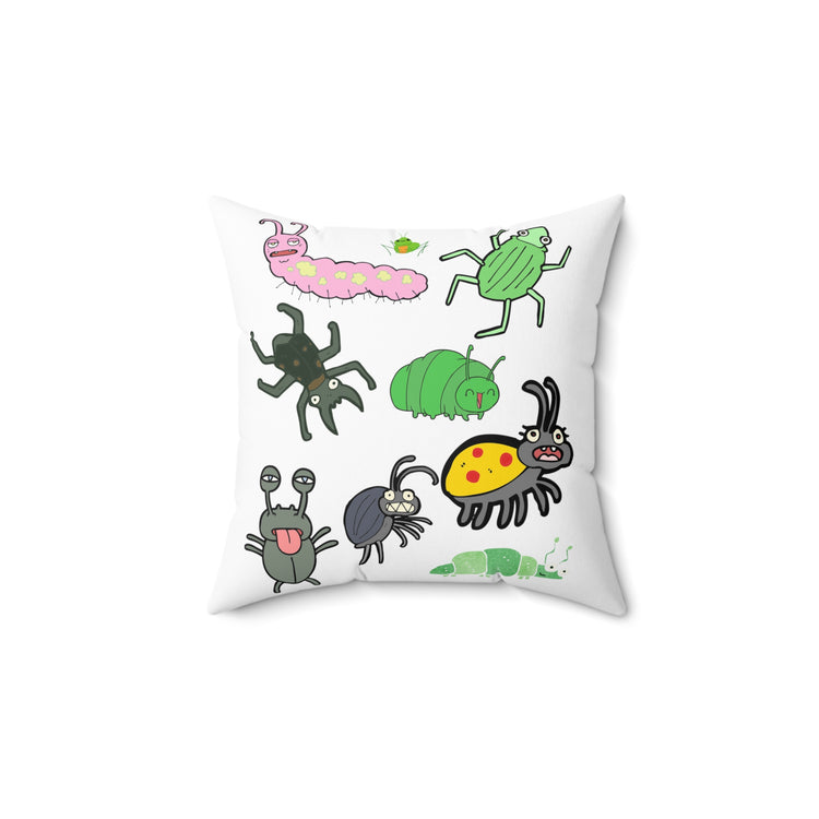 Hilarious Entomologist Medical Examiner Biologist Enthusiast Spun Polyester Square Pillow