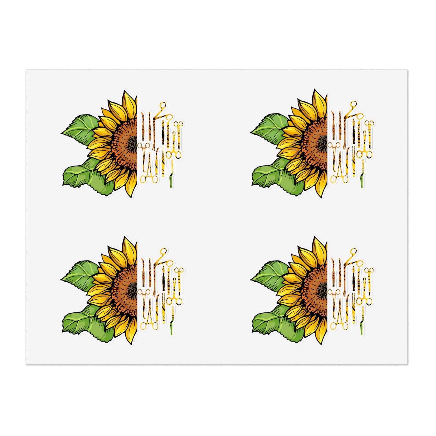 Sunflower Sticker Sheet