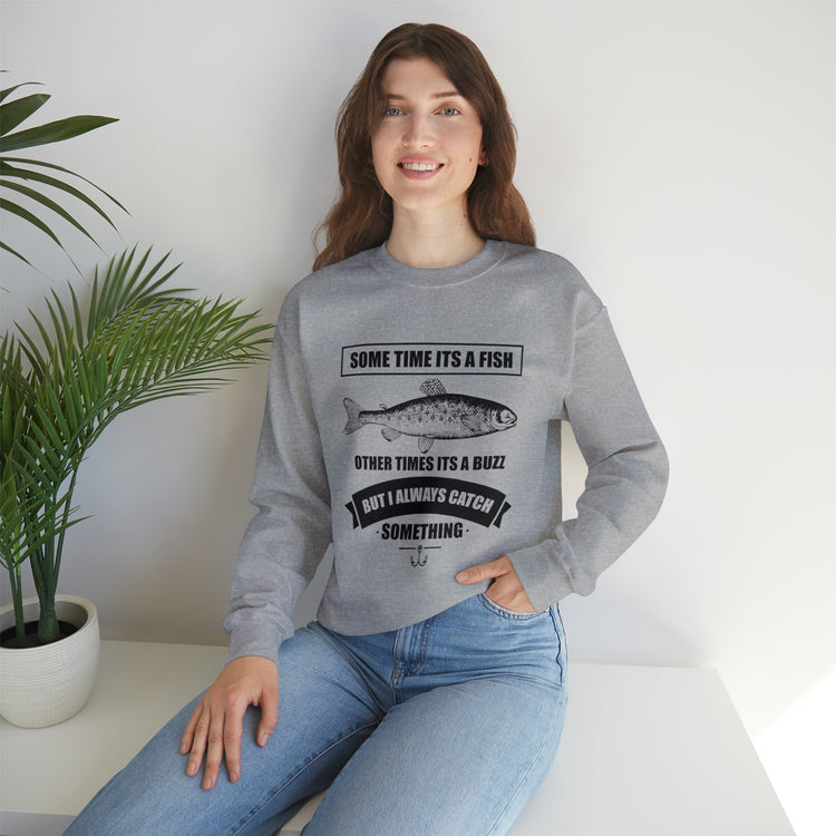 Novelty Fisherman Lake Fishermen  Gift Fishing Catching Unisex Crewneck Sweatshirt