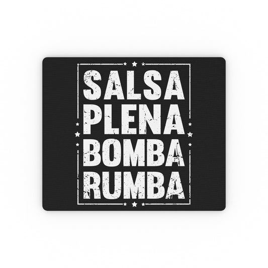 Humorous Dancing Danseuse Merengue Bachata Cumbia Lover Rectangular Mouse Pad