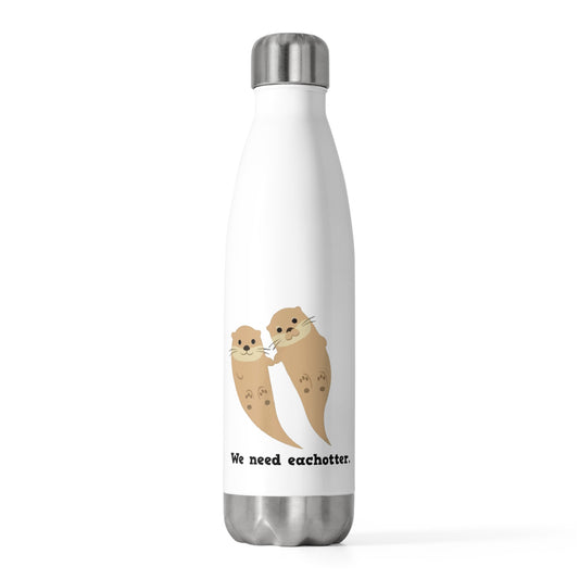 Novelty Otters Enthusiasts Environmentalist Tee Shirt Gift Cute Conservationists Graphic Men Women T Shirt 20oz Insulated Bottle