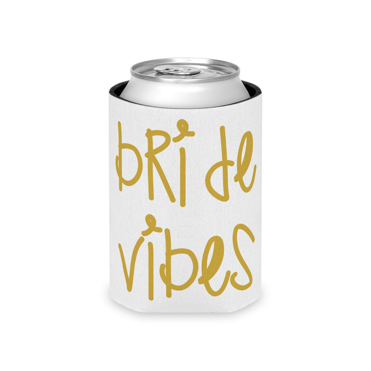 Bride Vibes Bachelorette Party Bridal Shower Gift Can Cooler