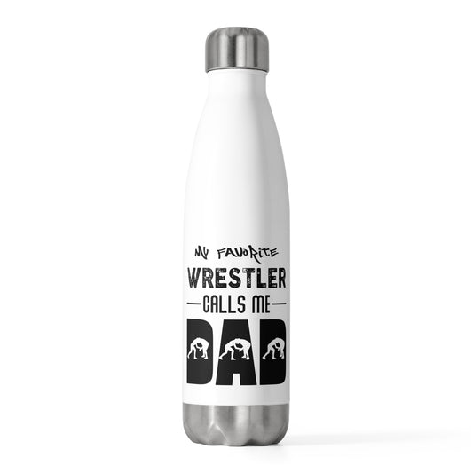 Humorous Wrestling Enthusiasts Graphics Sayings Tee Shirt Hilarious Wrestler Appreciation Men Women T Shirt 20oz Insulated Bottle