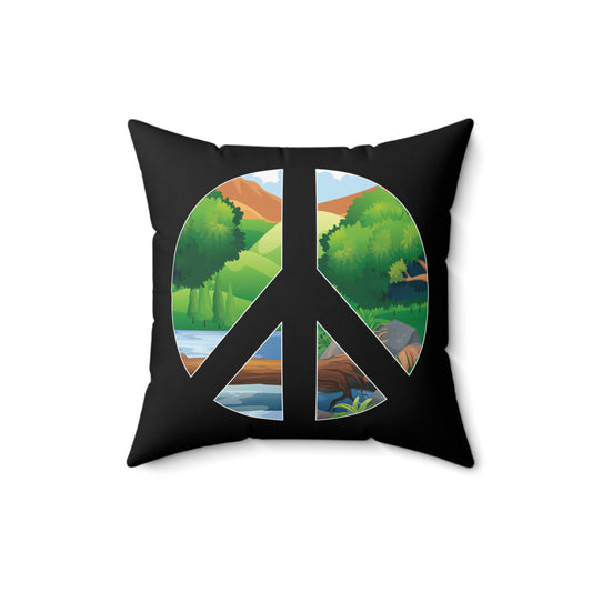 Inspirational Environmentalist Conservationist  Motivational Botanists Agriculturalist Graphic Spun Polyester Square Pillow