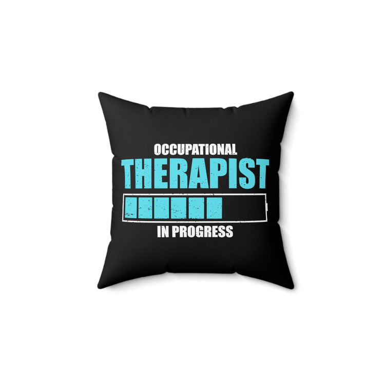 Humorous Psychiatrist Physiotherapist Psychotherapist Job Novelty Psychologist Profession Spun Polyester Square Pillow