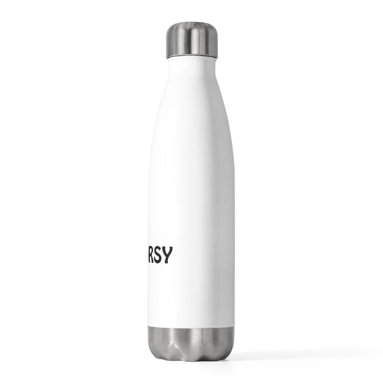 Indoorsy Introvert T Shirt Gift For Her Him Best Friend Gift Funny Tee Shirts 20oz Insulated Bottle