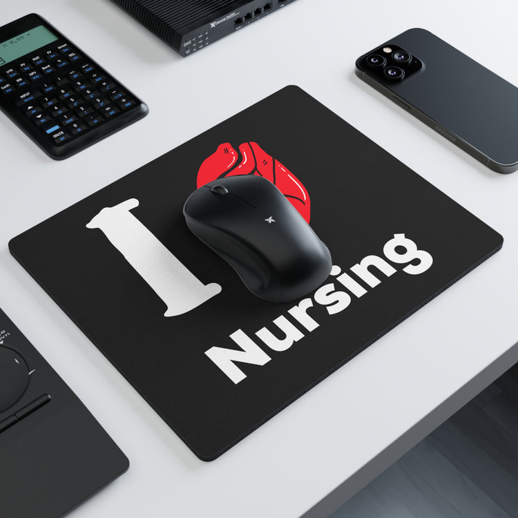 I Heart Nursing Funny Nurse T-Shirt | Nurse Appreciation Nurse Rectangular Mouse Pad