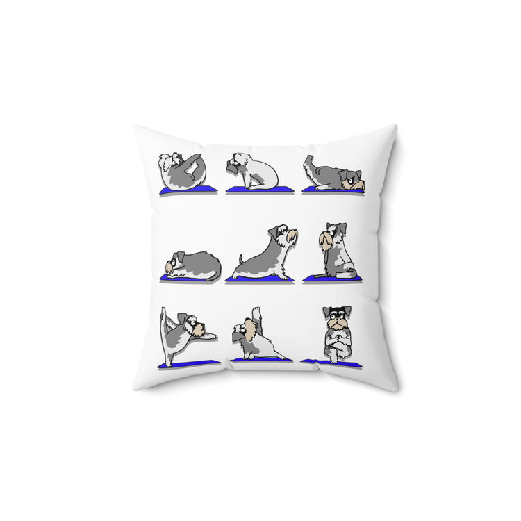 Hilarious Meditating Reflexologist Reflexology Lover Spun Polyester Square Pillow