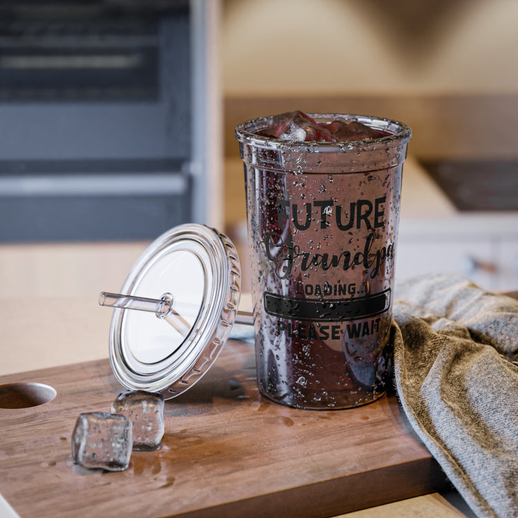 Future Grandpa Loading Please Wait Promoted To New Grandpa Suave Acrylic Cup