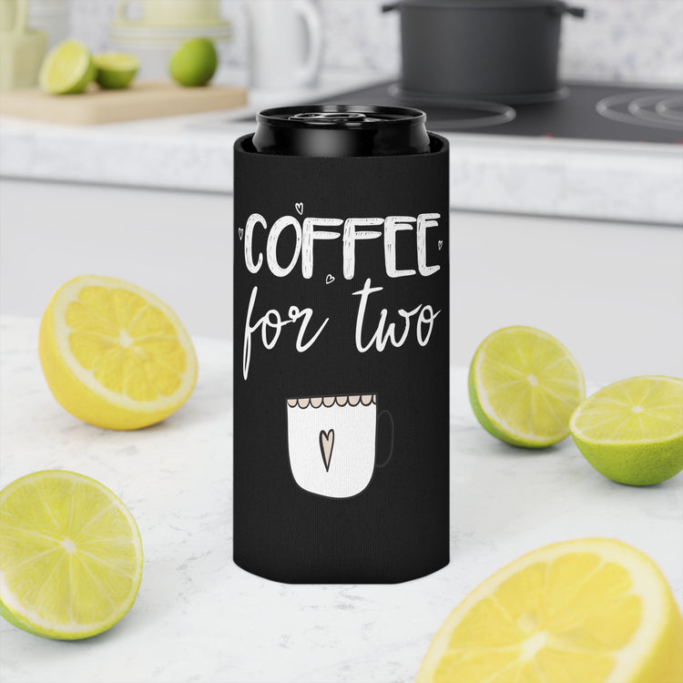 Coffee For Two Baby Bump Future Mom Can Cooler