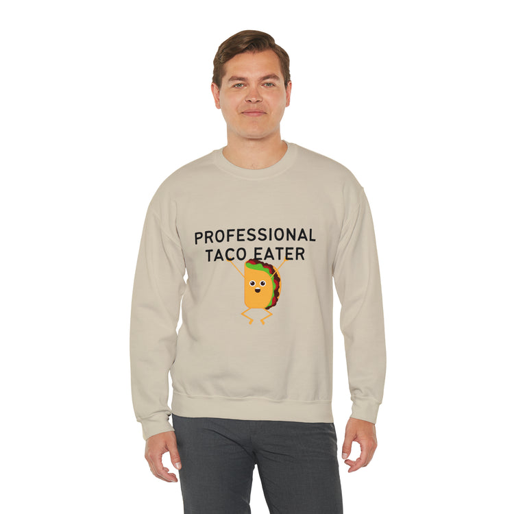 Novelty Burritos Enthusiasts Epicures Sarcastic Sayings Pun Unisex Crewneck Sweatshirt