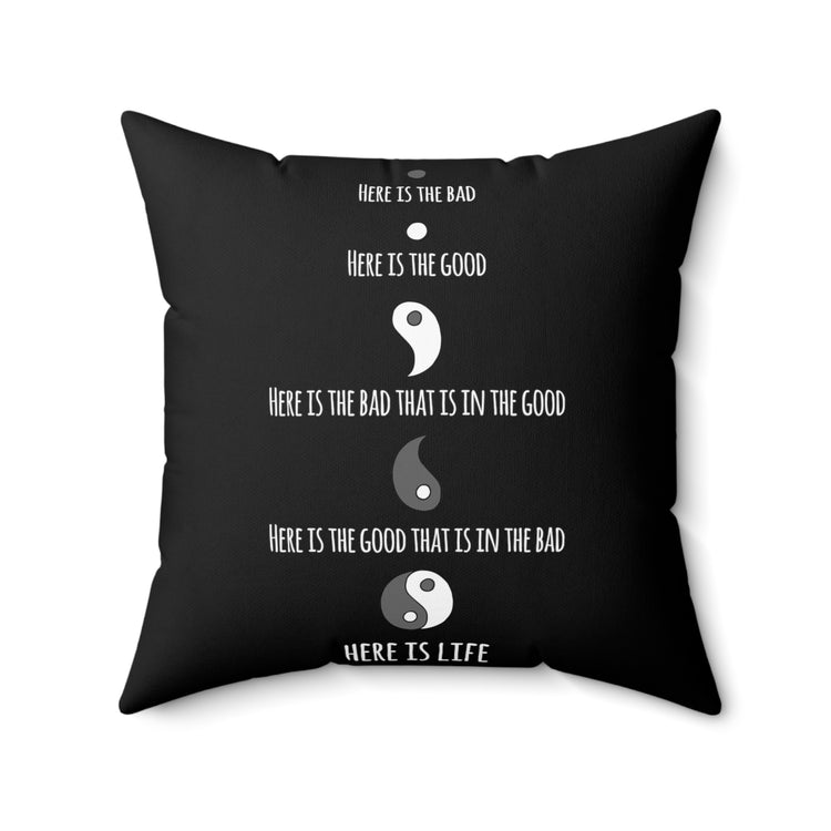 Humorous Meditating Reflexologist Reflexology Pilates Shiatsu Fitness Spun Polyester Square Pillow